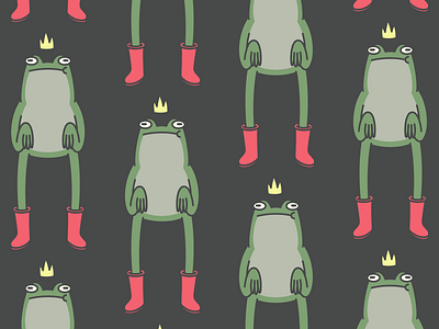 Frogs rocking their Red Wellington Boots