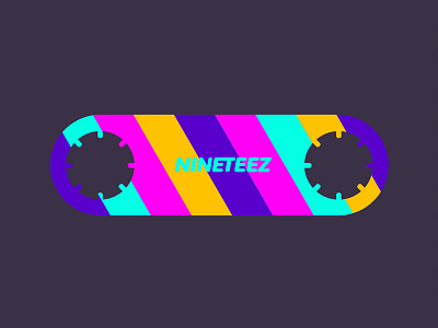 nineteez colors nineties skateboard t shirt