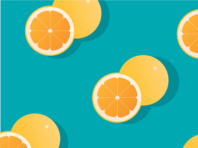 Oranges blue branding design illustration illustrator minimal orange oranges photoshop sky summer vector