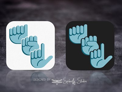 ASL App Icon app icon app icon design app ui app ux asl
