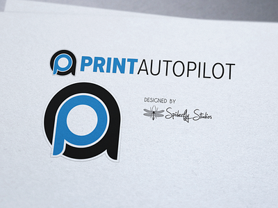 Print AutoPilot Logo Design app icon app icon design brand identity branding branding design graphic design icon design launcher icon logo logo design print design