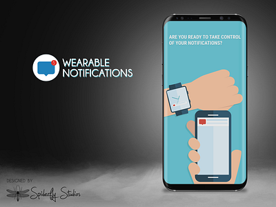 Wearable Notifications - Onboarding Screens