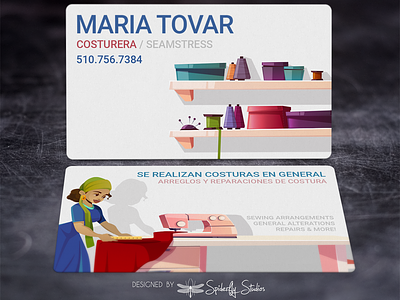 Maria Tovar - Business Cards