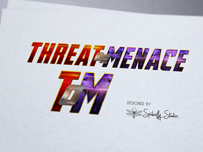 Threat or Menace - Logo Design branding comic books comics logo logo design