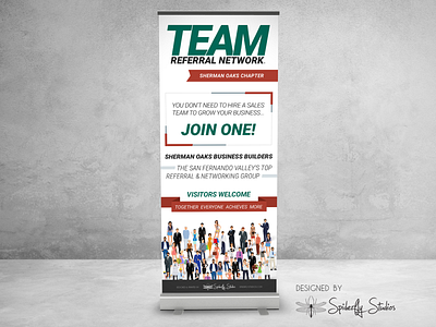 TEAM - Banner Design banner banner design branding logo logo design print design roll up banner