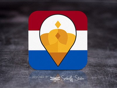 PostNL Shopify Labels - Launcher Icon app icon app icon design app ui app ux graphic design icon design launcher icon postnl shipping labels