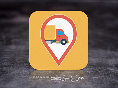 DHL Shopify Labels - Launcher Icon app design app icon app icon design app ui app ux graphic design icon design launcher icon