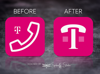 T-Mobile DIGITS Launcher Icon Update app design app icon app icon design app ui app ux branding graphic design icon design launcher icon