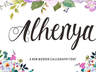 Alhenya  Script Font