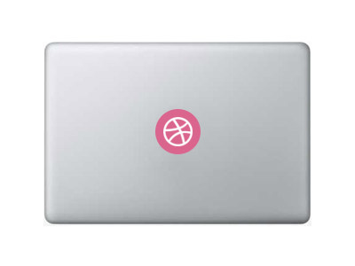 Macbook Decal for Dribbble