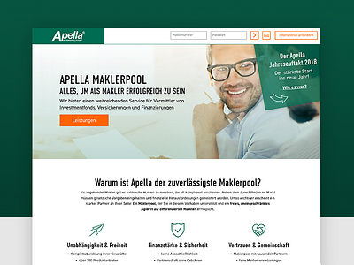 Webdesign Apella apella design ui ux webdesign
