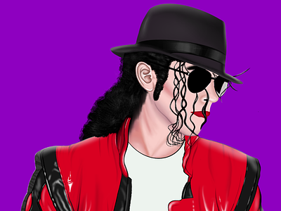 Michael Jackson Cartoon 2dyzain cartoon character character design illustrations michael jackson michael jackson cartoon mj pop pop music procreate