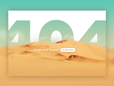 404 page 404 dailyui page ui