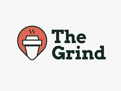 The Grind - Thirty Logo Challenge #2 branding coffee cup grind icon logo thirty logos