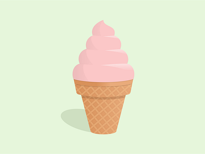 Icecream cartoon icecream illustration summer sweet