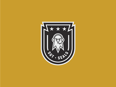Seals Logo Badge brand branding design eagle eagle logo icon illustration logo logodesign minimal vector