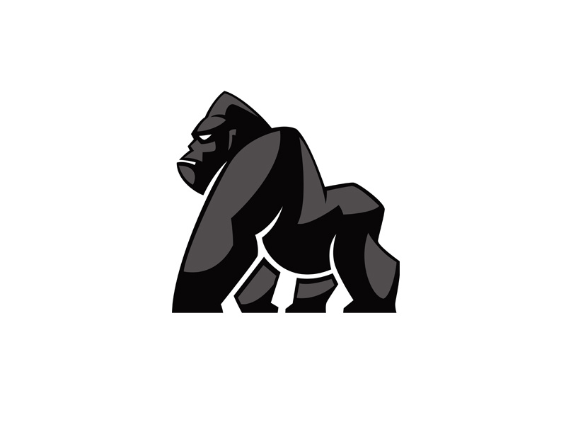 Gorilla by Big Ryan on Dribbble