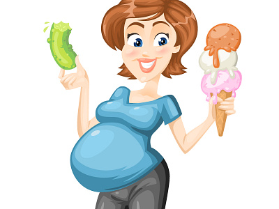 Prego Cravings cravings ice cream junk food pickle pickles pregnant