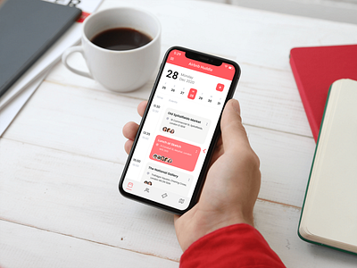 Airbnb Huddle Mobile App Mockup