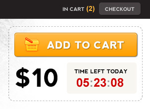 Redesign button buy button cart ecommerce