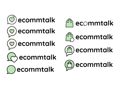 ecommtalk logo concepts logo design logos