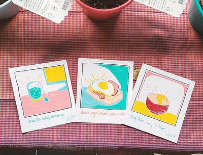 Polaroid art design graphic graphic art graphic design illustration mixed media