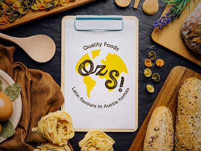 Oz Si - Latin flavours in Aussie homes art brand branding design graphic graphic art graphic design logo logodesign typography