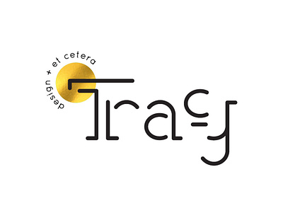 Tracy New logo branding design graphic graphic design logo typography