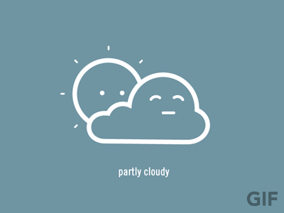 Partly Cloudy GIF