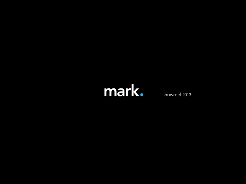 Reel Intro after effects animation black clean design gif mark motion portfolio reel simple white