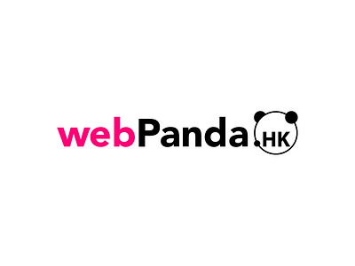 webpanda.hk logo design