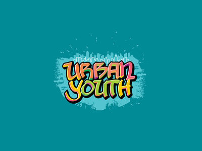 Urbanyouth branding design illustration logo tribal typography vector