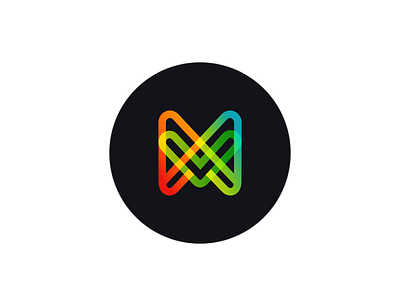 Masterpieces Logo branding branding and identity colorful design line art logo monogram monogram logo