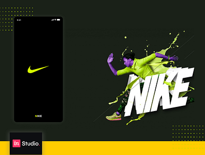 Nike Shoes Application admindesign app design appdesign branding design illustration logo ui ux vector