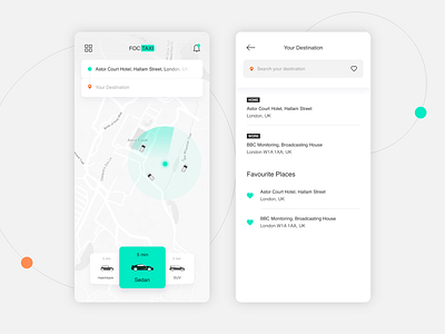 Foc Taxi App android android app app car chat bot dailyui dashboard design dribbble illustration ios logo taxi app typography ui ui ux ui deisgn user ux website chat