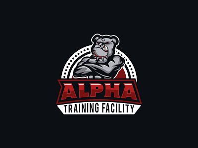 dog fitness logo design