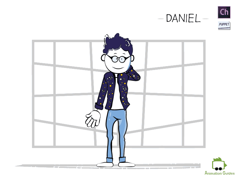 Meet Daniel [.puppet for Adobe Character Animator]