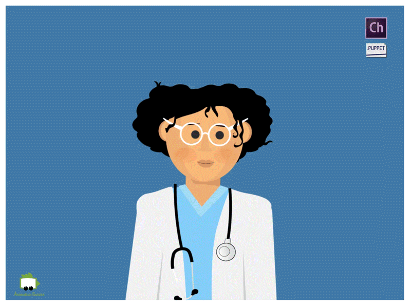 This is Doctor Gaya....and this.. and that as well... .ai animated animation character character animation character animator character design customizable doctor doctors download female health helathcare illustration medical motion capture puppet puppets woman