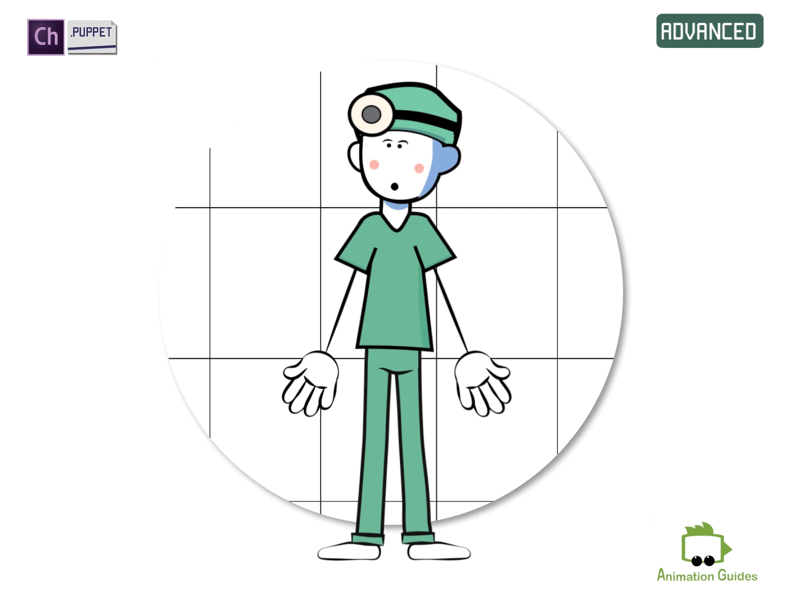 Dr. Logan .... 👇 animated animation character character animator character design doctor download nurse puppet surgeon vector