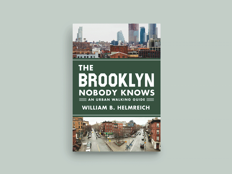 Brooklyn Nobody Knows Spreads book book design cover design maps spreads