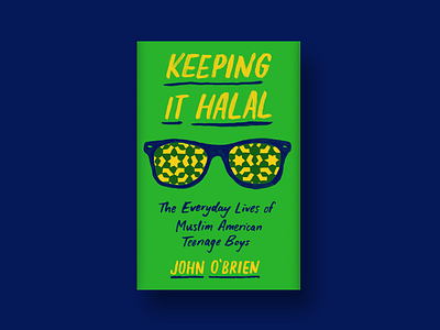 Keeping It Halal book book cover book design cover design handlettering