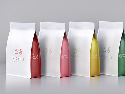 Tricycle coffee bags