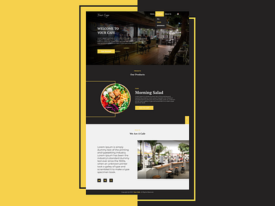 Cafe - Web ReDesign