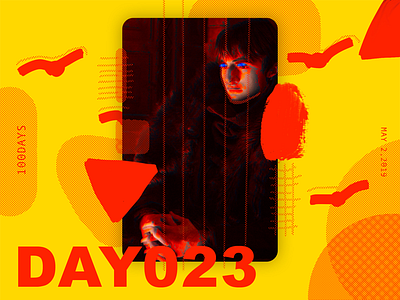 ※ 023 ※100days | design a poster everyday