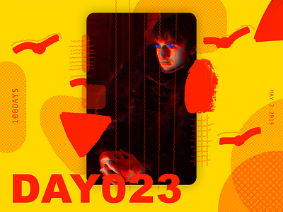 ※ 023 ※100days  | design a poster everyday