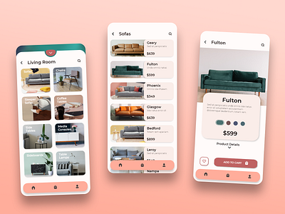 Furniture APP UI