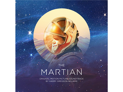 Another Cover for the Martian album art cover film gotham martian soundtrack