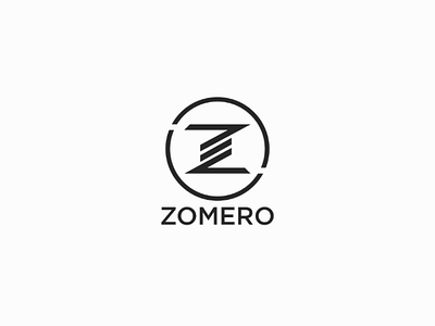 Zomero logo branding identity logo website