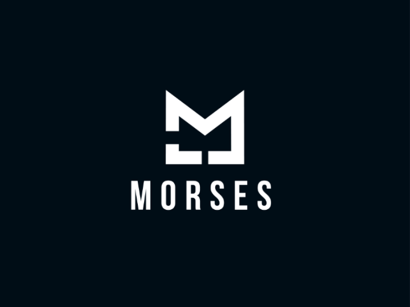 Morses logo vector typograpgy type minimal logo identity icon flat design clean branding