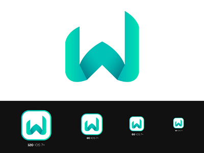 WOLES LOGO branding clean design flat icon identity type vector